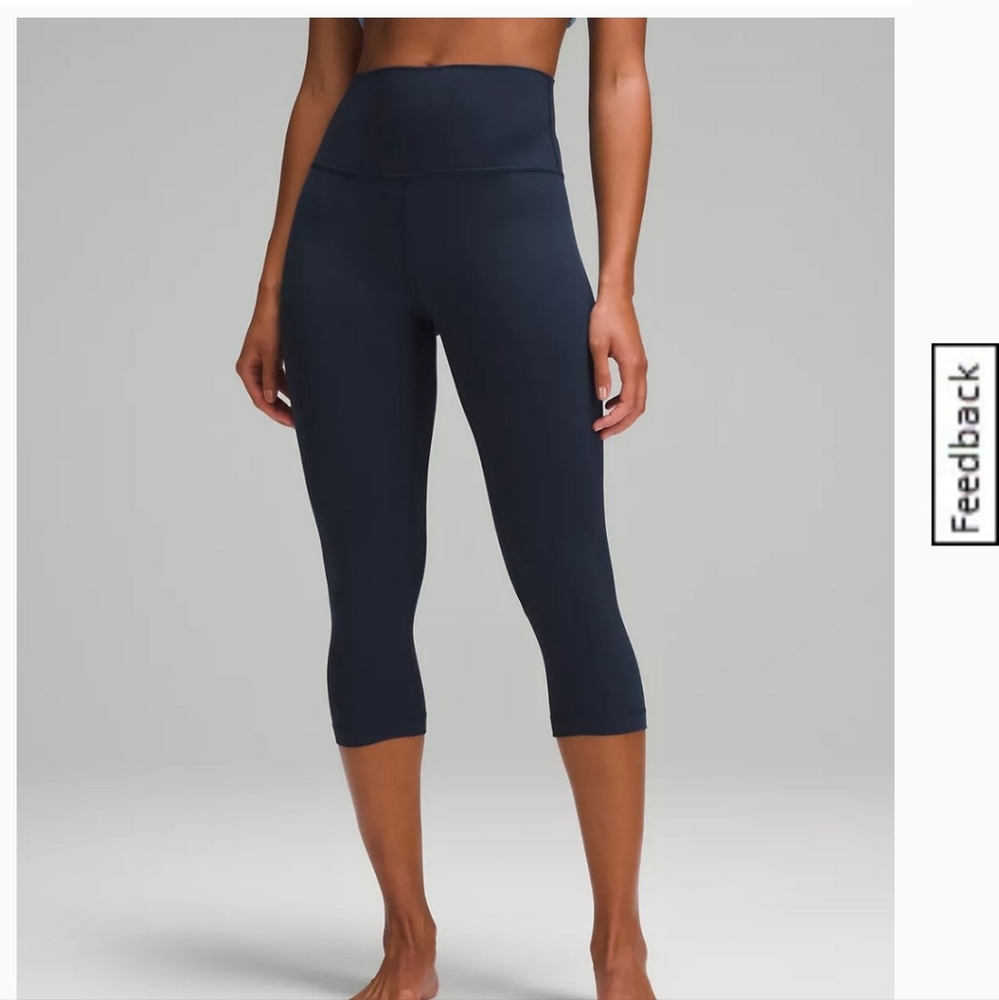 Lululemon Athletica Navy Capris